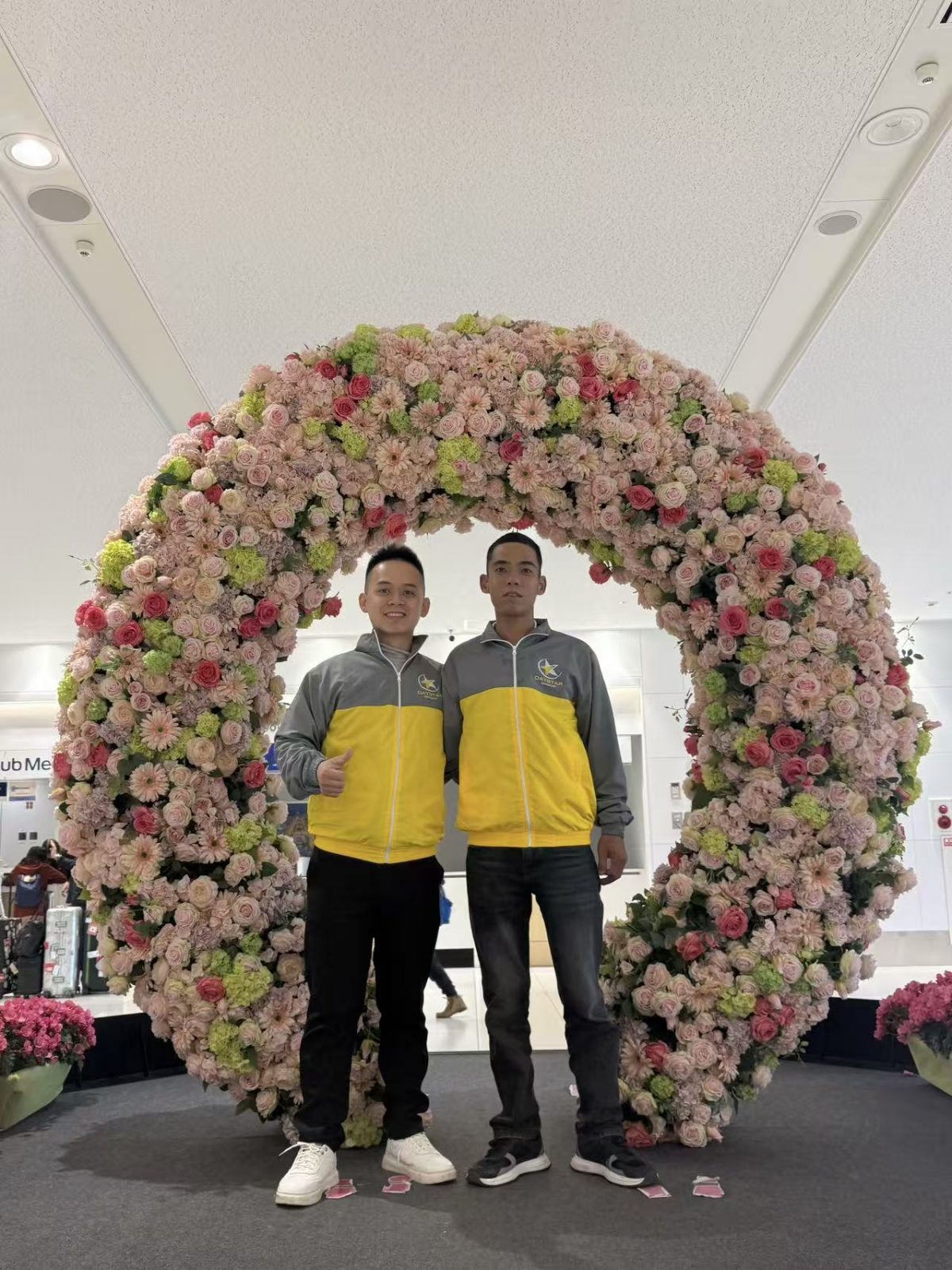 実習生は続々と入国しました